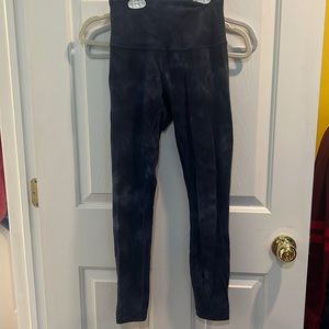 LULULEMON LEGGINS, tie dye, size 4